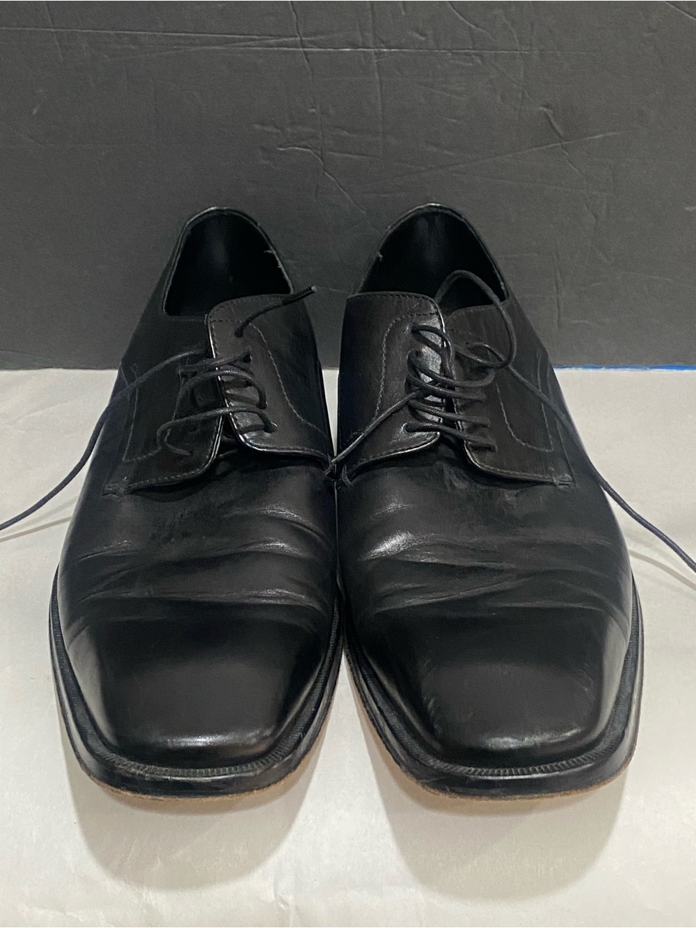 Men’s Leather Hugo Boss Derby Lace Up Shoes Sz 8